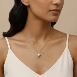 Gold Vida Shine Lab Grown Diamond Pendant