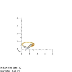 Gold Violette Lab Grown Diamond Ring (Size 12)