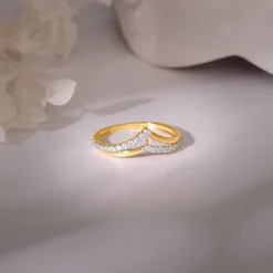 Gold Vividia Lab Grown Diamond Ring