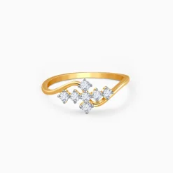 Gold Willow Lab Grown Diamond Ring