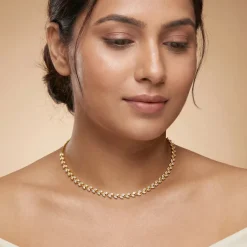 Golden Amora Choker Necklace