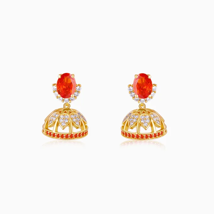 Golden Anuket Jhumki