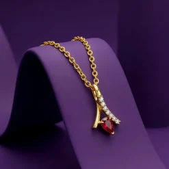 Golden Aspira Pendant (Without Chain)