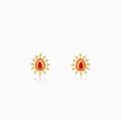 Golden Astarte Earrings