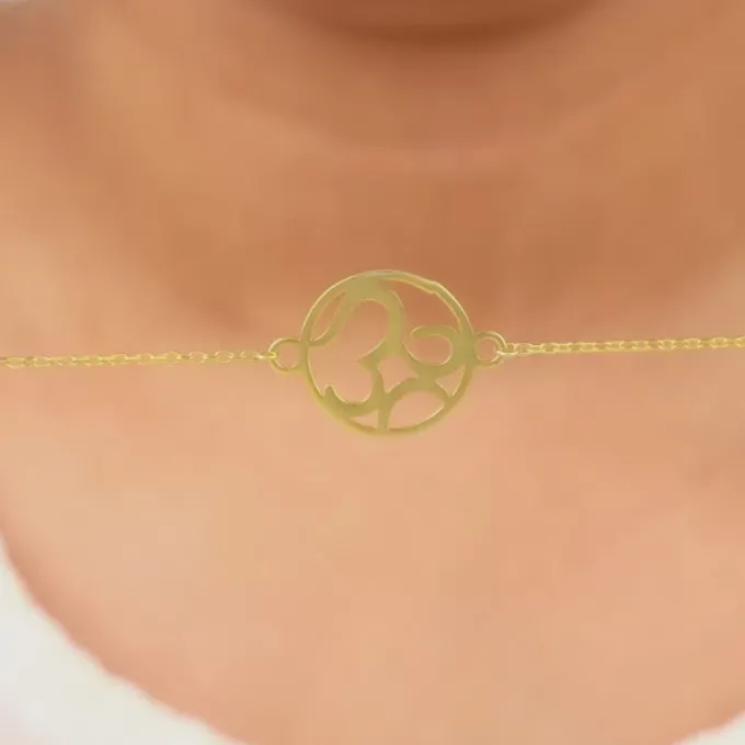 Golden Aum Bracelet Rakhi
