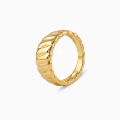 Golden Aura Rays Ring (Size 12)