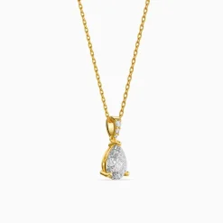 Golden Aurelia Lumina Pendant With Link Chain
