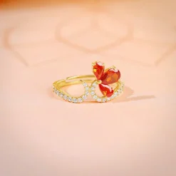 Golden Aurora Ring