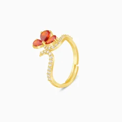 Golden Aurora Ring