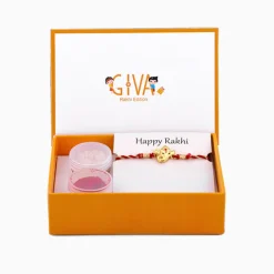 Golden Bala Ganpati Rakhi