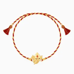 Golden Bala Ganpati Rakhi