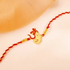 Golden Bappa Love Rakhi