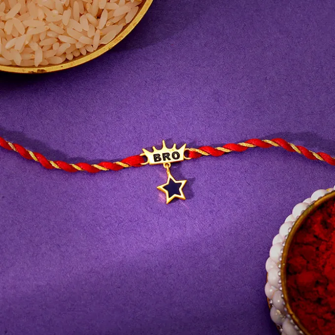 Golden Best Bro Rakhi