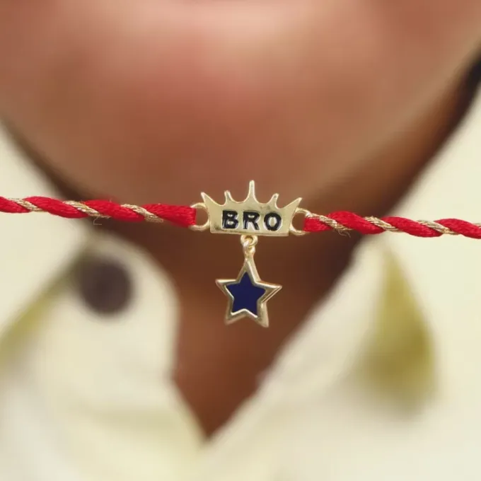 Golden Best Bro Rakhi