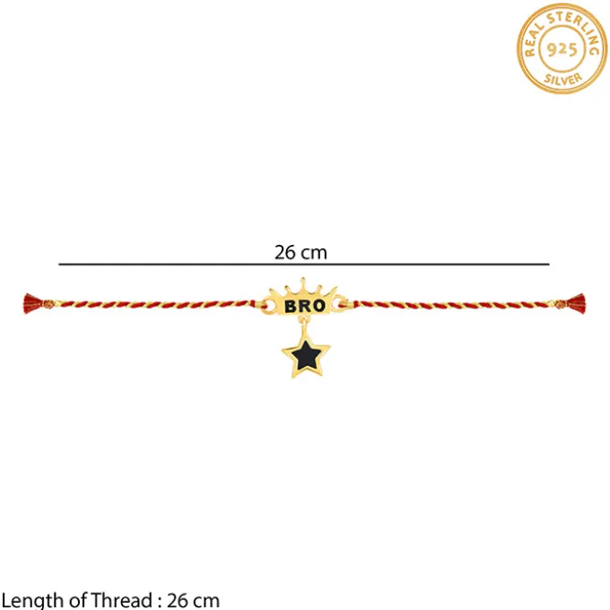 Golden Best Bro Rakhi