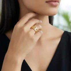 Golden Bondline Ring (Size 13)