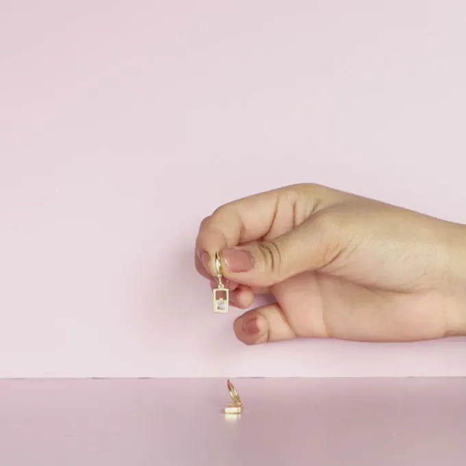 Golden Boss Babe Dangler Earrings