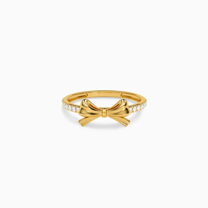 Golden Bowline Ring (Size 12)