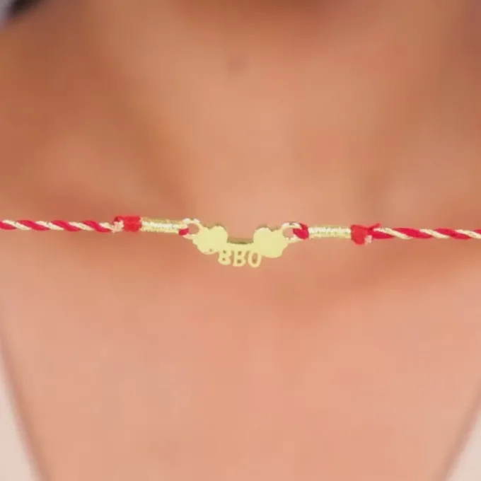 Golden Bro-wali Rakhi