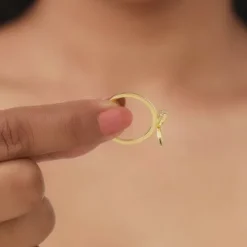 Golden Butterfly Bloom Ring