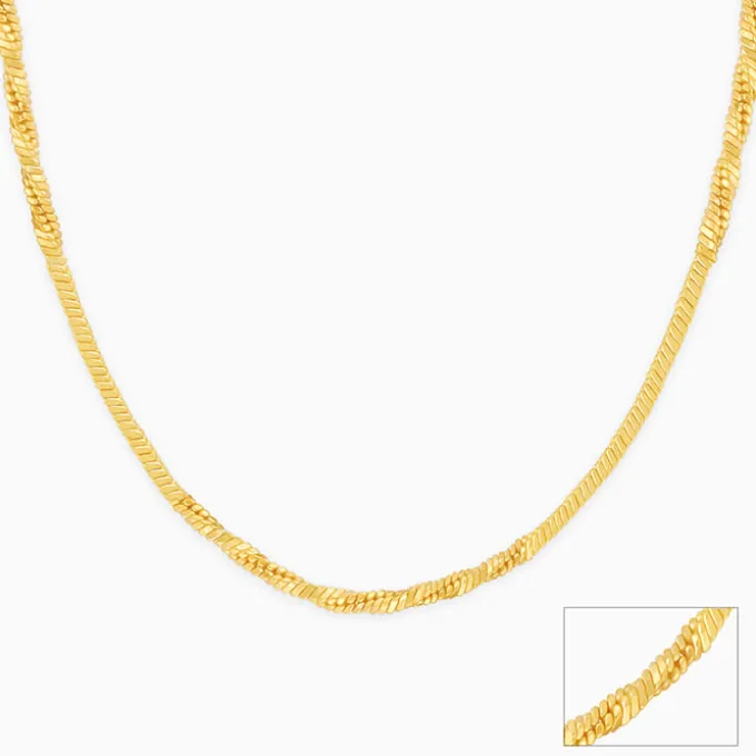 Golden Charismatic Chain For Him