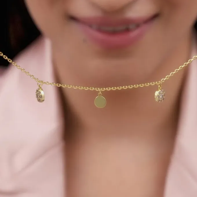 Golden Charms Necklace