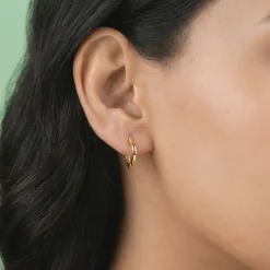 Golden Chic Love Studs