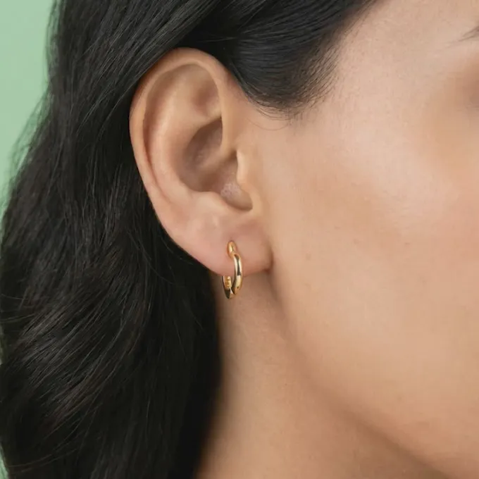Golden Chic Love Studs