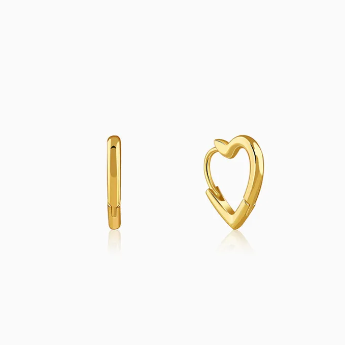 Golden Chic Love Studs