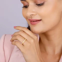 Golden Circle of Life Ring