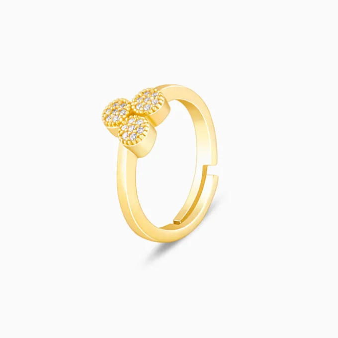 Golden Circuit Ring
