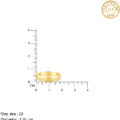 Golden Classic Band For Him