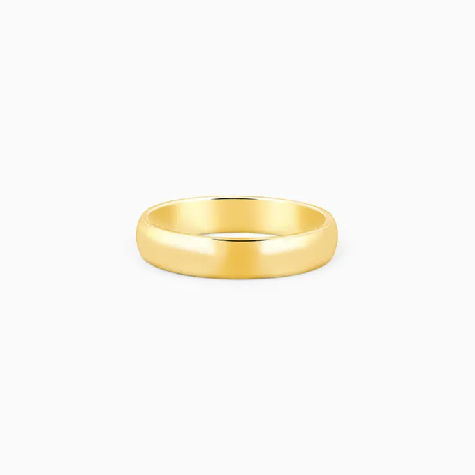 Golden Classic Band For Him