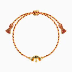 Golden Classic Rainbow Rakhi for Kids