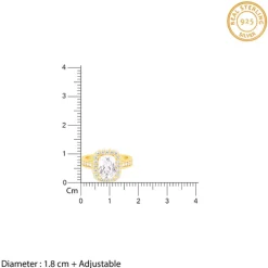 Golden Classic Solitaire Ring