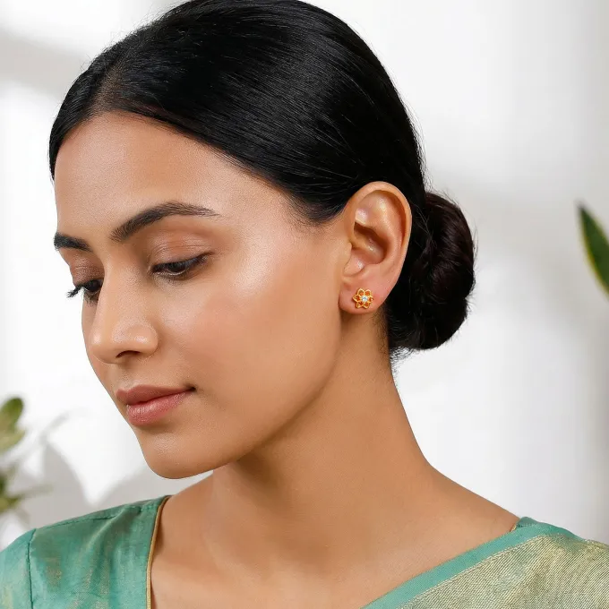 Golden Clio Earrings