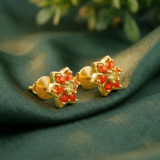 Golden Clio Earrings