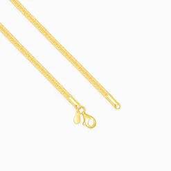 Golden Close Wave Chain For Him