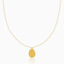 Golden Colleen Pearl Necklace