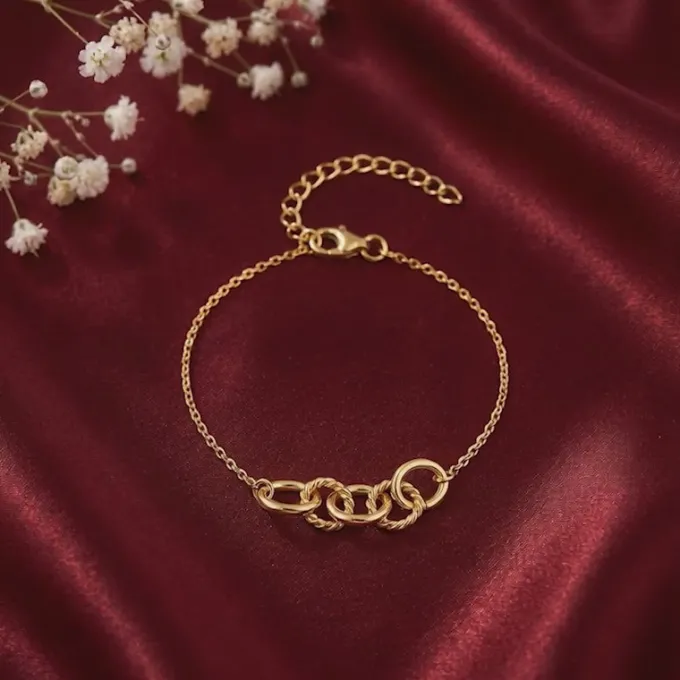 Golden Connection Bracelet