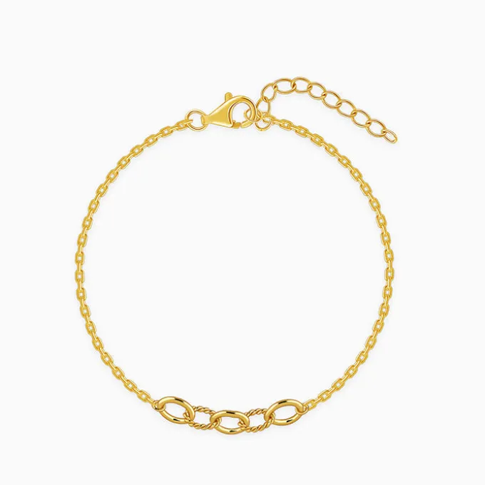 Golden Connection Bracelet