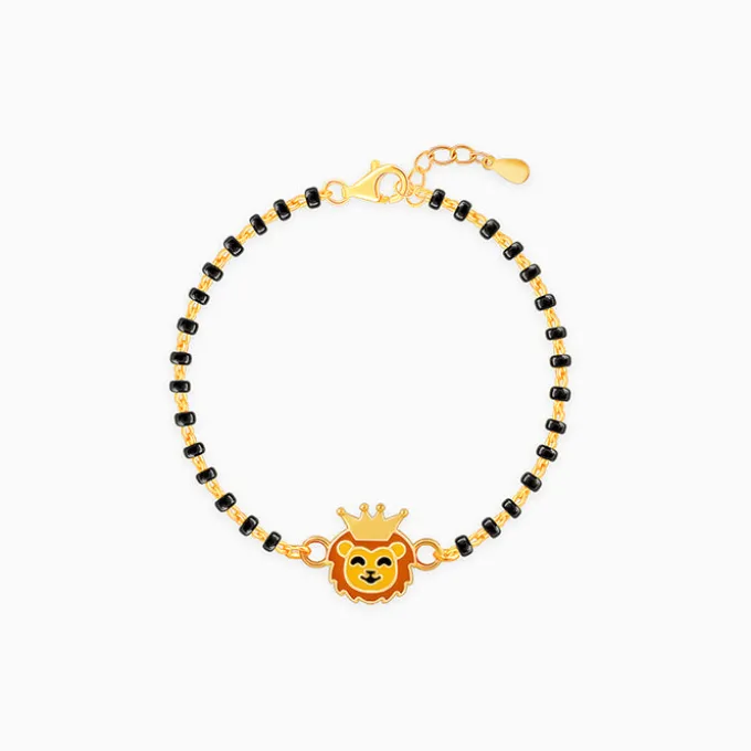 Golden Cub Bracelet Rakhi (0 - 2 Years)