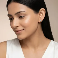 Golden Demi Pearl Ear Jacket