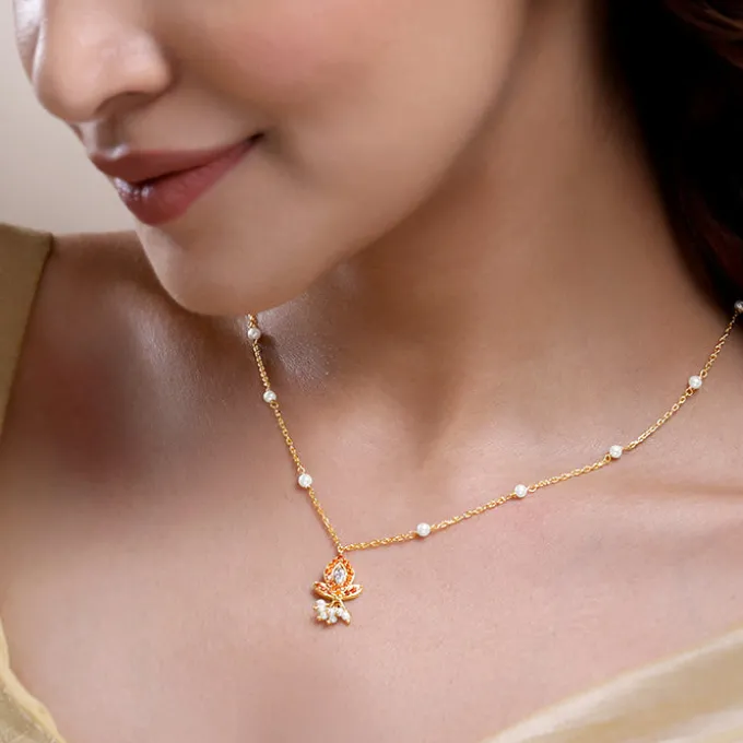 Golden Diana Necklace