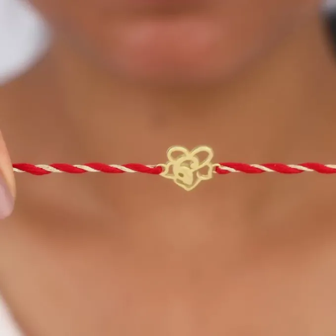 Golden Divine Ganesha Rakhi