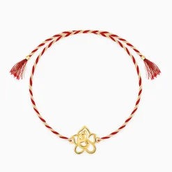 Golden Divine Ganesha Rakhi