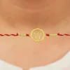 Golden Divine Trishula Rakhi