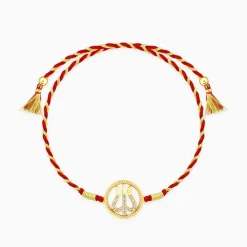 Golden Divine Trishula Rakhi