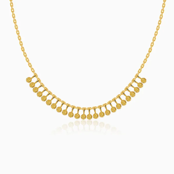 Golden Dots Necklace