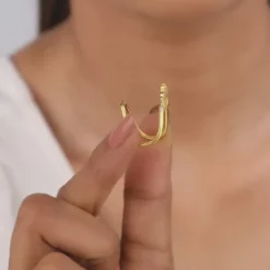 Golden Dreamy Sparkle Vanki Ring